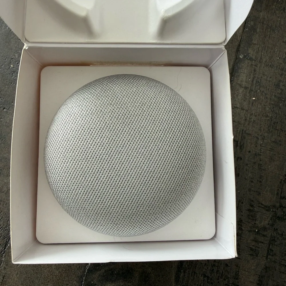 Google Home Mini in Light Gray